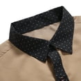 thumbnail image 3 of Kakii Men's Dress Shirts Long Sleeve Wrinkle-Free Business Casual Button Down Shirt, 3 of 5