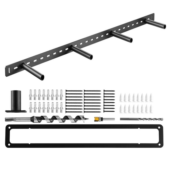 VEVOR Floating Shelf Bracket 1 Pack, 230 lbs/104 kg Weight Capacity, 43x6.2x1.5 inch / 1092.2x157.4x38.1 mm, Heavy Duty Hidden Shelf Brackets Support