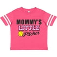 thumbnail image 3 of Inktastic Mommys Little Pitcher Softball Girls Toddler T-Shirt, 3 of 5