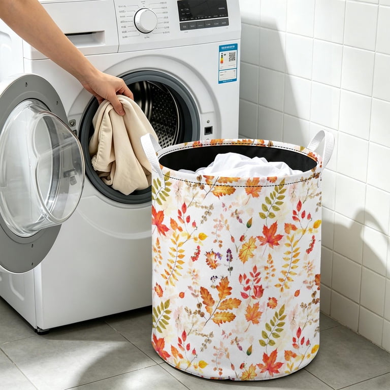 Sundronis 13.7x17.7 in Holiday Storage Laundry Container, soft Thanksgiving ...