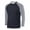 Pink, variant on Zeijnsda Mens Sport Tops Men's Round Neck Long Sleeved Tops Comfy Breathable Summer Sport Shirts Color Block Raglan Sleeves Shirts