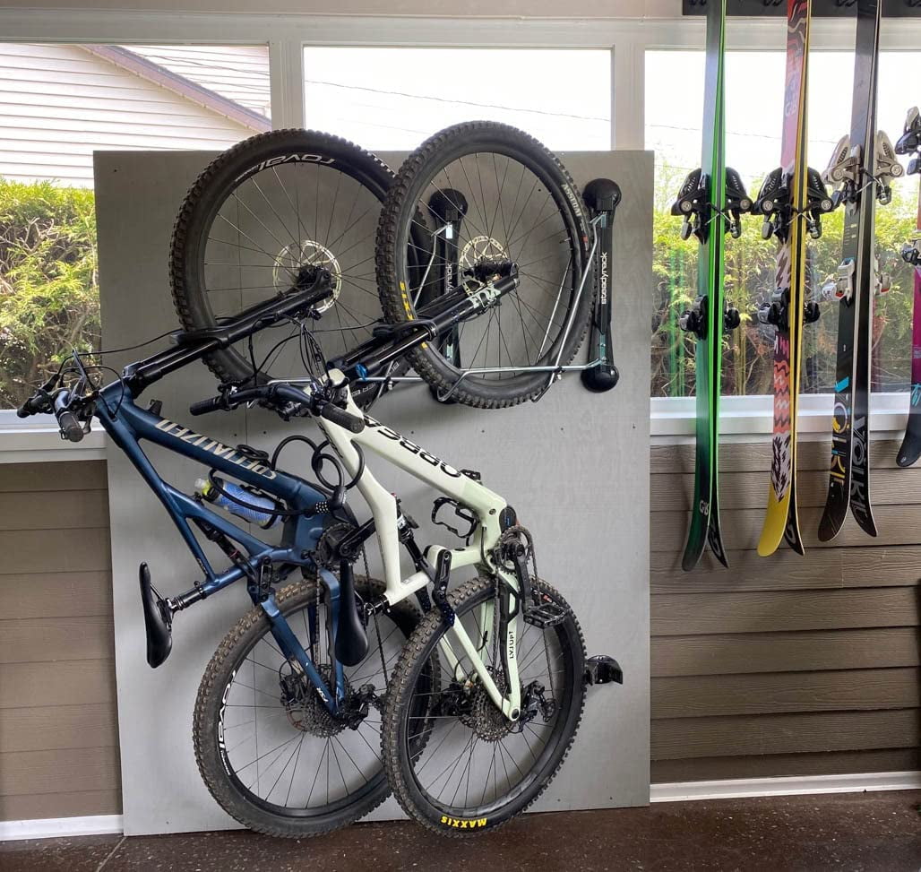 garage mountain bike storage ideas