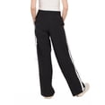 thumbnail image 4 of Forever 21 Women's Nylon Wide Leg Pant with Side Stripes, Sizes XS-XL, 4 of 5