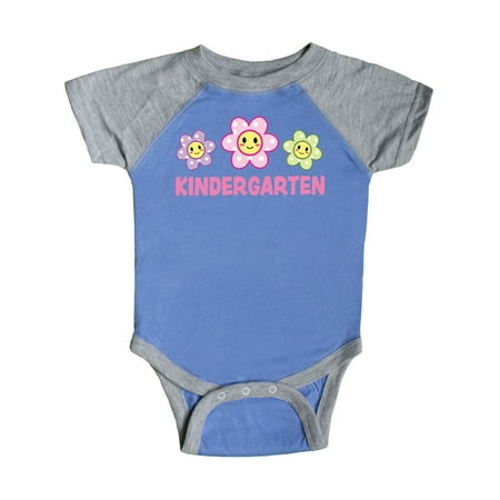 

Inktastic Kindergarten with Polka Dot Flowers Gift Baby Boy or Baby Girl Bodysuit