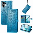 thumbnail image 3 of Funda Cartera FOXDOCK para Nothing CMF Phone 2 Pro , Flip PU con Relieve de Gatos y Perros, Tarjetero y Soporte, 3 of 6