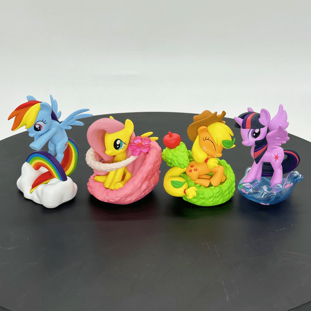 Hasbro My Little Pony Pinkie Pie Fluttershy Anime Action Figures