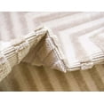 thumbnail image 4 of Sabrina Soto Indoor/Outdoor Geometric Modern Runner Rug, Beige/White, 96" x 24", 4 of 7