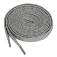 thumbnail image 1 of 2 Pares De Cordonas Cintilla Agujetas De Capa Doble Gruesas Planas Huecas Unisexo Gris 140cm/55.11, 1 of 4