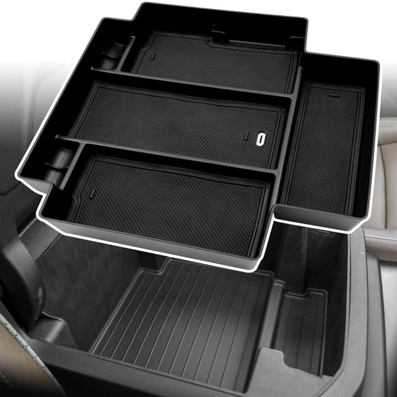 Bandeja organizadora de consola EVTIME para GMC Yukon Tahoe 2021-2024