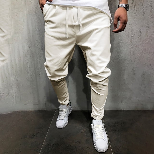 Pantalones largos de verano para hombre, nuevos estilos, monos de moda, casuales, de color sólido, cómodos, de ocho colores, pantalones para hombre.