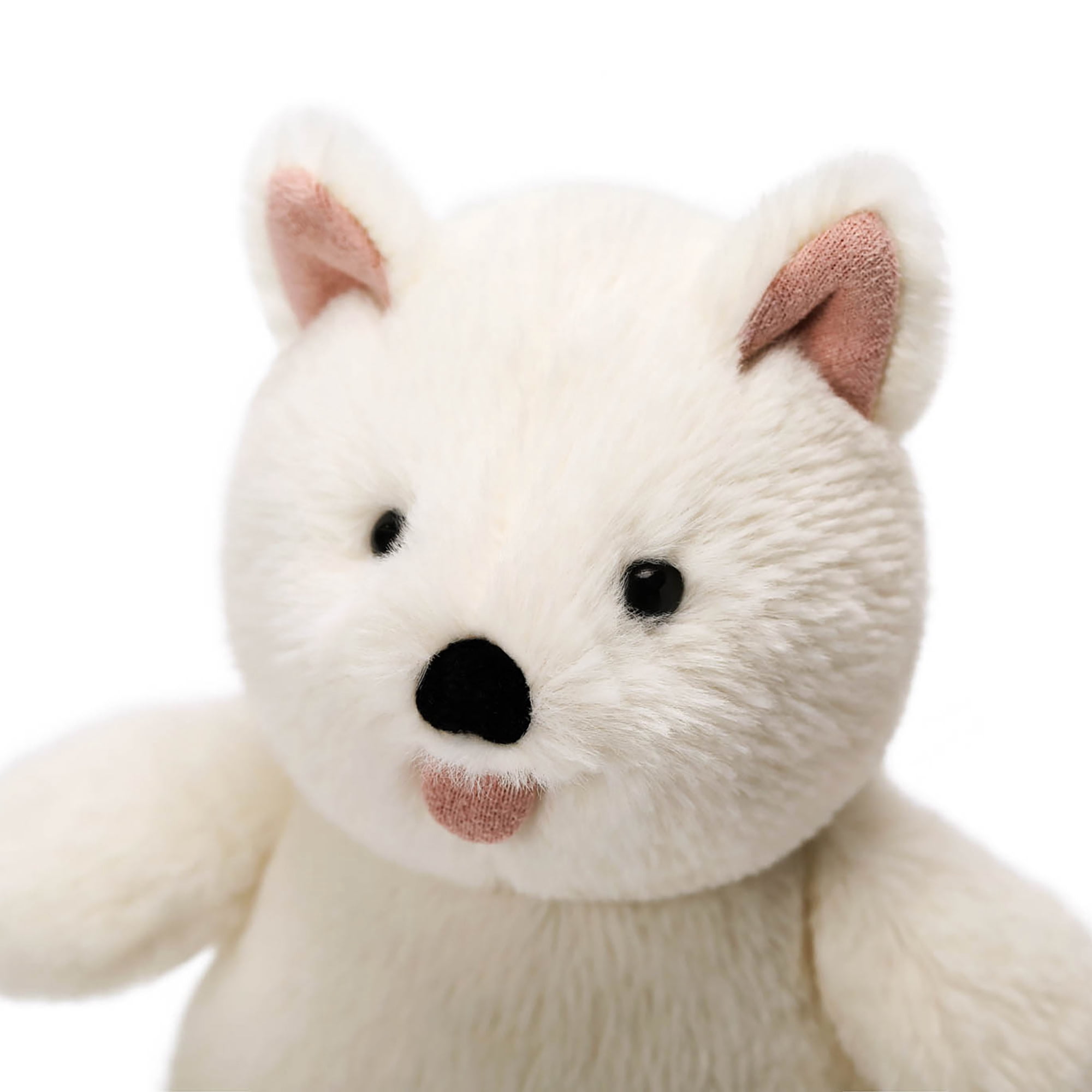 McHugs: Kindergarten Series - Snow White Westie Dog - 7” Stuffed Animal Plush, Soft Weighted Cuddle Toy, Cozy Comfort Companion, Baby-Toddler-Kids