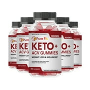 (5 Pack) Pure Fit Keto - Pure Fit Keto+ACV Gummies