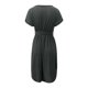 thumbnail image 3 of WILLBEST Vestidos Casuales Para Mujer 1 Vestido Casual Para Mujer, Holgado, Con Botones Y Cinturón, Para Uso Diario, Primavera, Verano Y Otoño, Básico, Color Liso, Midi, 3 of 3
