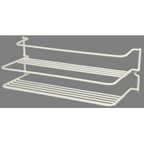 Grayline White Double Shelf Spice Rack 40506