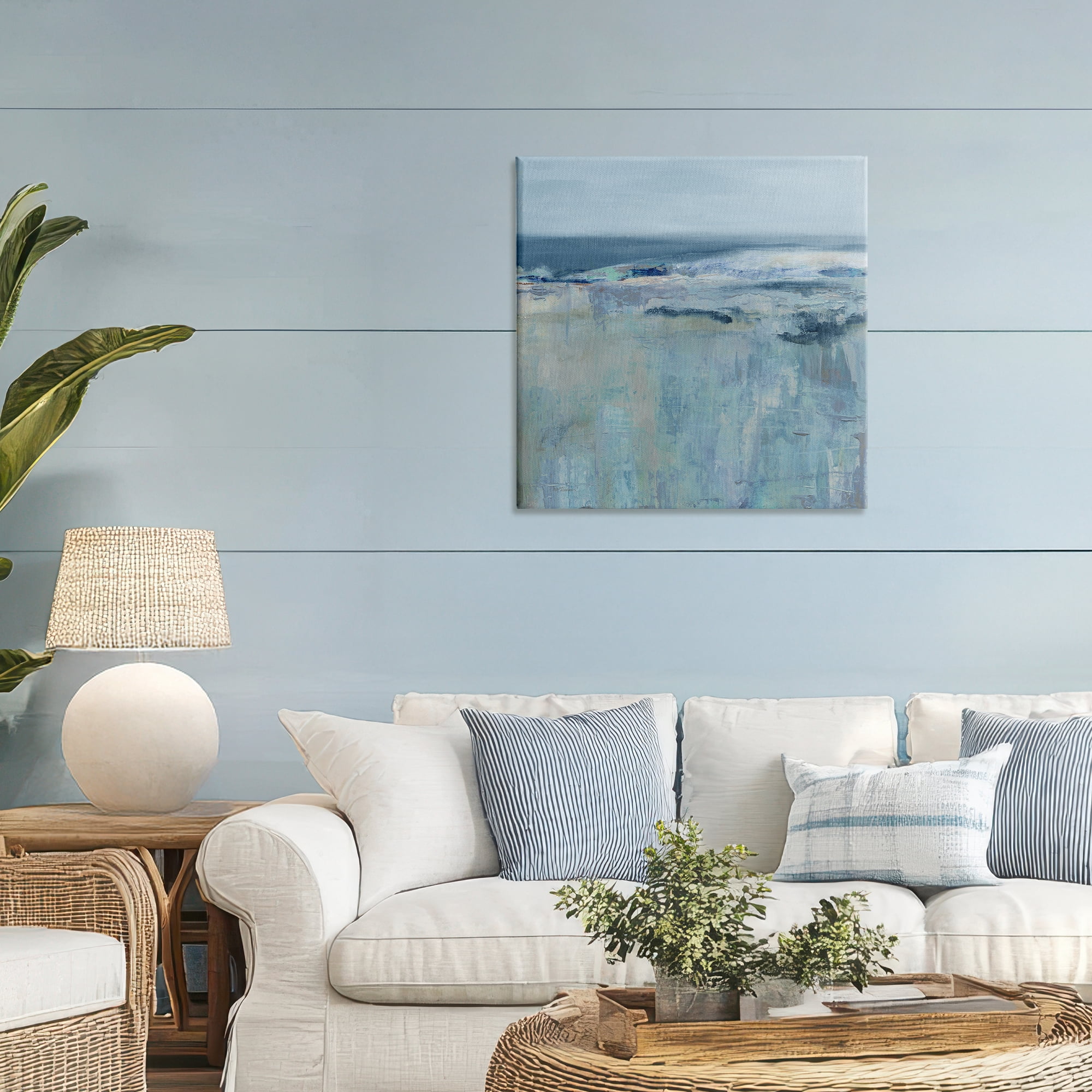 Stupell Industries Serene Abstract Pastel Seascape Canvas Wall Art, design by Carol Robinson