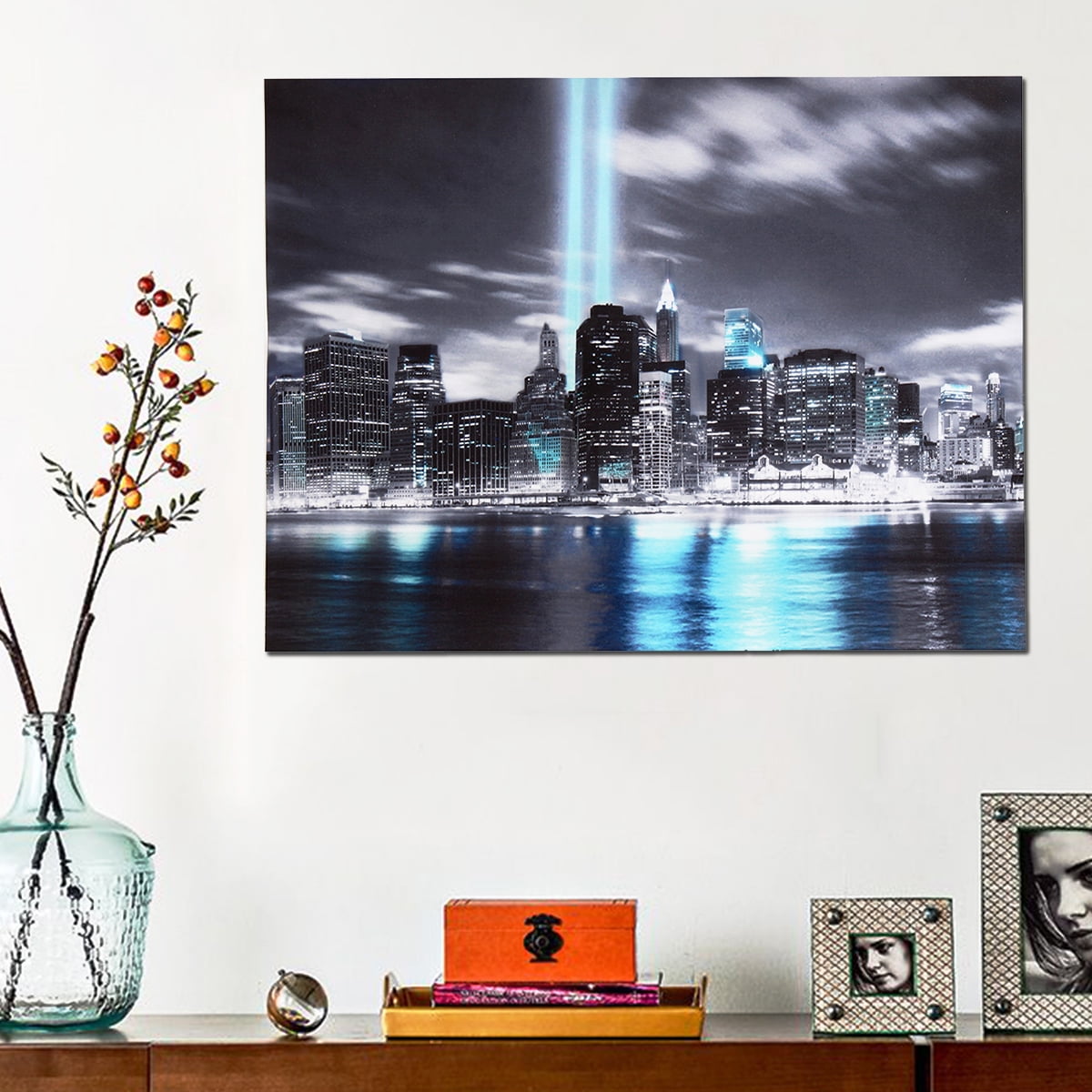 Unframed New York City Manhattan Skyline Canvas Wall Art Print Pictures