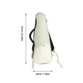thumbnail image 2 of OULII Sac pour Guitare Électrique Sac Rembourré Imperméable en Tissu Oxford 1Pcs, 2 of 8
