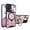 Rose Gold, variant on Case for Moto G55 5G,Military Grade Flashing [Built-in Kickstand] Magnetic Rotate Ring Holder Heavy Duty TPU PC Shockproof Protect Phone Case for Motorola Moto G55 5G (Purple)
