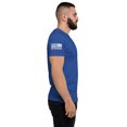 thumbnail image 5 of ZECHARIAH 4:6 Fitted men T-shirt (Royal Blue, L), 5 of 6