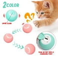thumbnail image 1 of Jouets de Chat à Roulettes Automatiques Jouets de Chat Électriques Interactifs pour Chats S'Entraînant à Déplacer des Jouets de Chaton pour Jouer en Intérieur, 1 of 7