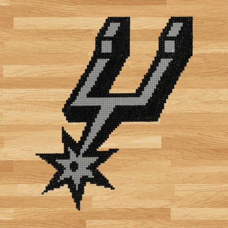 Diamond Dotz NBA San Antonio Spurs Basketball Diamond Painting Kits for Adults – Diamond Art Kits a Relaxing Creative Craft Kit with Dotz Gems 12.6 x12.6