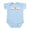 Sky Blue, variant on CafePress - I Love My Uncle Nick Infant Bodysuit - Baby Light Bodysuit, Size Newborn - 24 Months