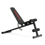 Weider Legacy Adjustable Slant Bench for Strength Training, 410 lb. Weight Limit
