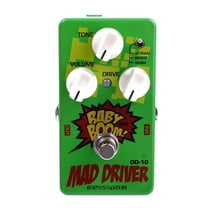 Biyang OD-10 Electric Guitar Baby Boom Mad Drive Overdrive 3 Mode Power Effect Guitar Pedal with pedal Connector