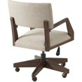thumbnail image 4 of Riverside Furniture Chaise de Bureau en Bois Rembourré en Riche Tabac, 4 of 6