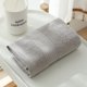 thumbnail image 1 of Nvzi toallas de algodón, toallas de mano de algodón suave, supersuaves y altamente absorbentes para ducha, piscina, spa, gimnasio y uso diario, 32 x 75 cm (gris)., 1 of 5