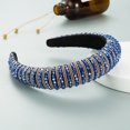 thumbnail image 1 of Diadema con cuentas tejidas a mano para el cabello Homing Hair Hoop, estilo barroco, esponja, accesorios simples para el cabello facial para mujer, 1 of 6