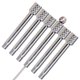 thumbnail image 4 of 6 tornillos de bloqueo para cuerdas de puente de trémolo de guitarra eléctrica, accesorio para bricolaje Plata, 4 of 7