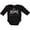 AB-Black, variant on Inktastic It's Home- State of Kentucky Outline Boys or Girls Long Sleeve Baby Bodysuit