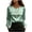 Green, variant on Work Shirts for Women Satin Silk Long Sleeve Blouses Pearls Crew Neck Casual Loose Office Work Blouse Dressy Shirts Tunic Tops Business Formal Shirt Loose Fit Plain Tee Shirt