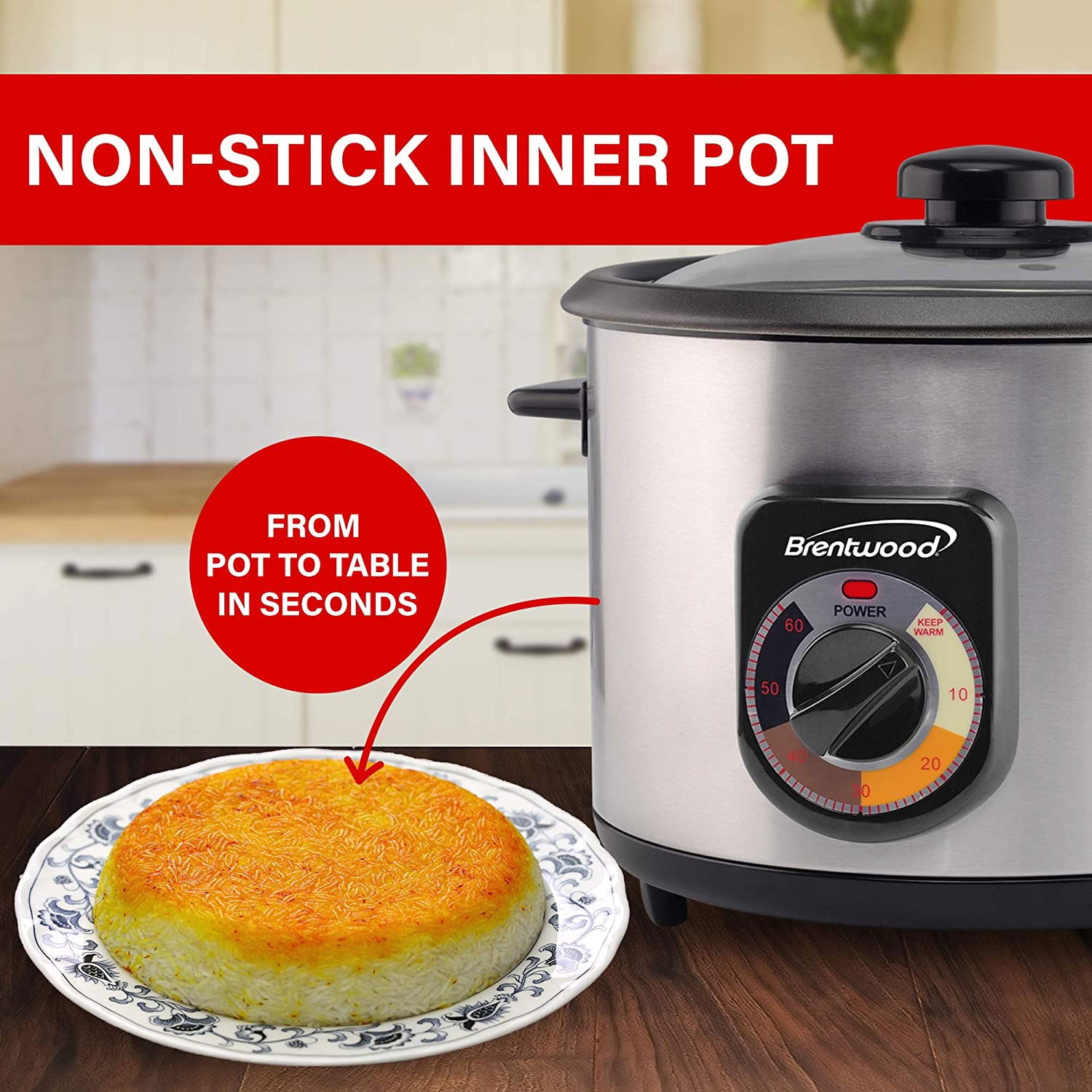 8CP PRSN RICE COOKER SSL