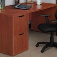 thumbnail image 2 of Niche Mod Freestanding Pedestal Two Drawer Filing Cabinet- Cherry, 2 of 6