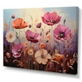 thumbnail image 2 of Designart "Pink Crimson Petal Haven VIII" Flower Canvas Prints, 2 of 7