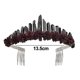 thumbnail image 2 of Moon Goddess Crown Raw Crystal Quartz Tiara Mermaid Crown Wedding Fairy Rave Headpiece Festival Headband, 2 of 4