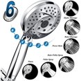 TRAHOOHigh Pressure Shower Head with Handheld, 6 Spray Functions