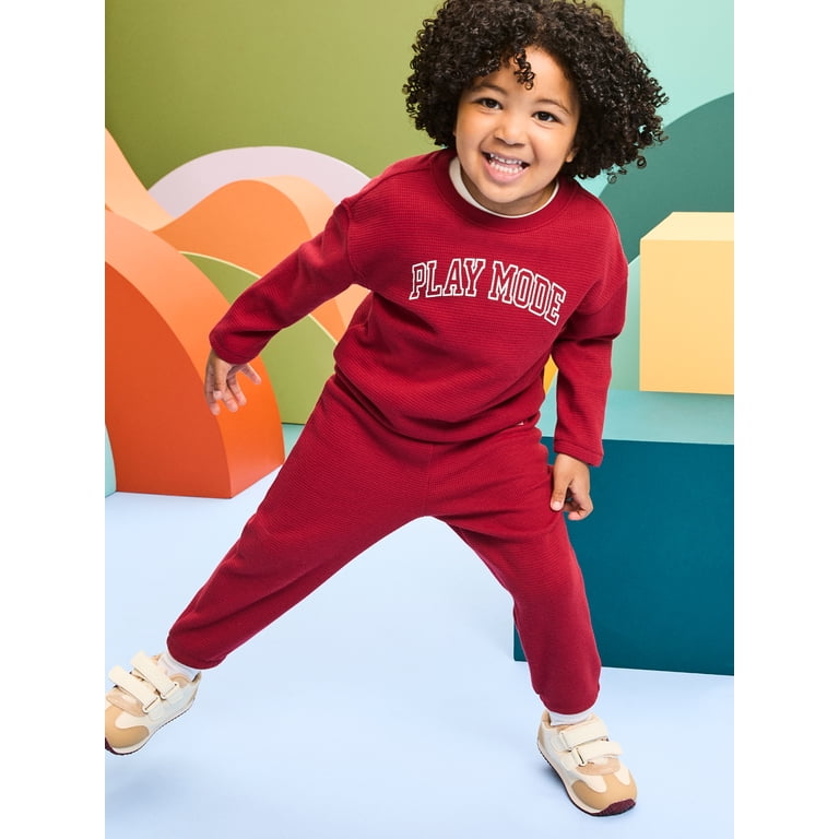 Garanimals Baby & Toddler Boy Waffle Knit Thermal Set photo 2