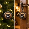 thumbnail image 2 of 2026 Forest Animal Christmas Ornaments, 3D Acrylic Animal In Acorn Hanging Hide Decoration for Christmas Tree, Wildlife Holiday Decor, Seasonal Keepsake Gifts, Unique Home and Party Decor (Raccoon), 2 of 7