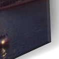 thumbnail image 3 of Epic Art 'Bateaux Mouches Sunset' by Sebastien Lory, Acrylic Glass Wall Art, 16"x12", 3 of 8