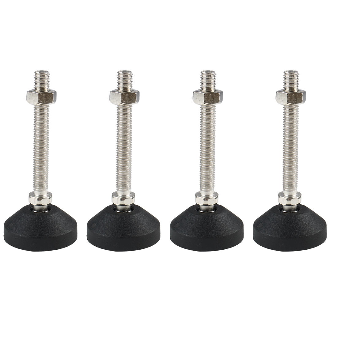 Base Diameter 2.2 Inch LTD Machine Cabinet & Heavy Duty Applications 2-Pack Guangzhou Openfind Electronic Commerce CO 1000 LB Capacity for Workbench Antrader M12x100mm Adjustable Leg Leveler Carbon Steel Shockproof Self Leveling Feet