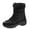Black, variant on Women's Thermal Insulated Boots Wear-Resistant Cozy Plush Non-Slip Waterproof Long Boots Lightweight Warm for Daily Comfort Winter Outdoor Hiking