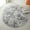 Tie dyed Gray, variant on SHCKE Soft Shaggy Circular Rug Fuzzy Plush Area Rug for Children Play Mat Fluffy Circle Carpet for Bedroom, Soft Cute Rug for Kids Room Living Room Home Decor Circular Carpet
