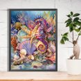 thumbnail image 4 of 5D DIY completo redondo taladro diamante pintura decoración del hogar arte arte diamante pintura kits, 4 of 9