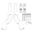 thumbnail image 2 of Kit de Montage Garde-Mains, Supports de Garde-Mains en Aluminium Résistant à l'Usure Inaltérable Pratique pour ATV Noir, Argent, 2 of 7
