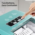 thumbnail image 4 of MoifoiIce Maker Countertop , Portable Ice Machine 26.5lbs/24H, Ready in 6 Mins/9 Pcs with Self-Cleaning Green, 4 of 8