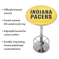 thumbnail image 5 of Indiana Pacers Fade Bar Table with Adjustable Footrest and Acrylic Top, 5 of 5