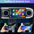 thumbnail image 4 of Android 13 Car Stereo for Toyota Tacoma 2016-2022 Wireless Apple Carplay & Android Auto, 10.1" QLED Head Unit GPS Radio 3G RAM+32G ROM BT WiFi, 4 of 13